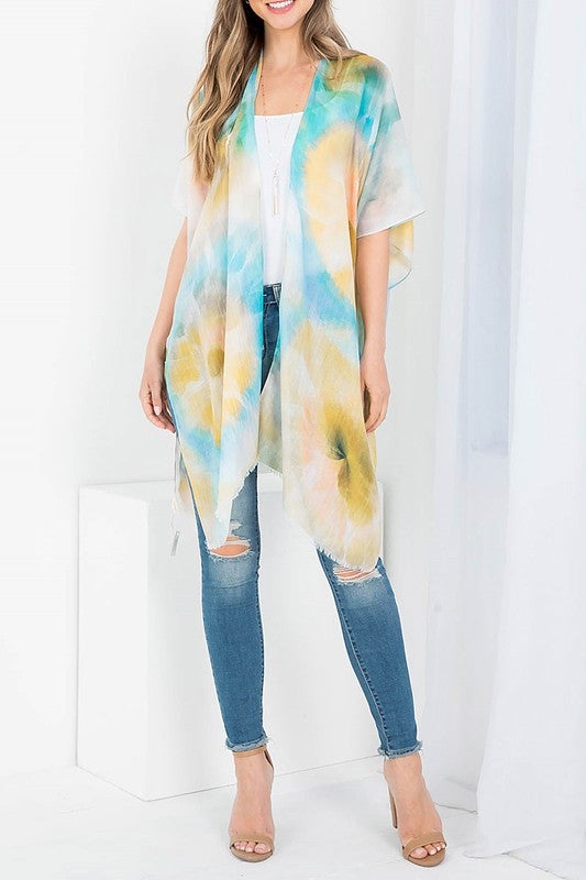 Mint Yellow Kimono Schell Bell Boutique